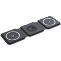 3-in-1 Magnetic Wireless Charger Pad Stand - Fast Wireless Charging Dock Station