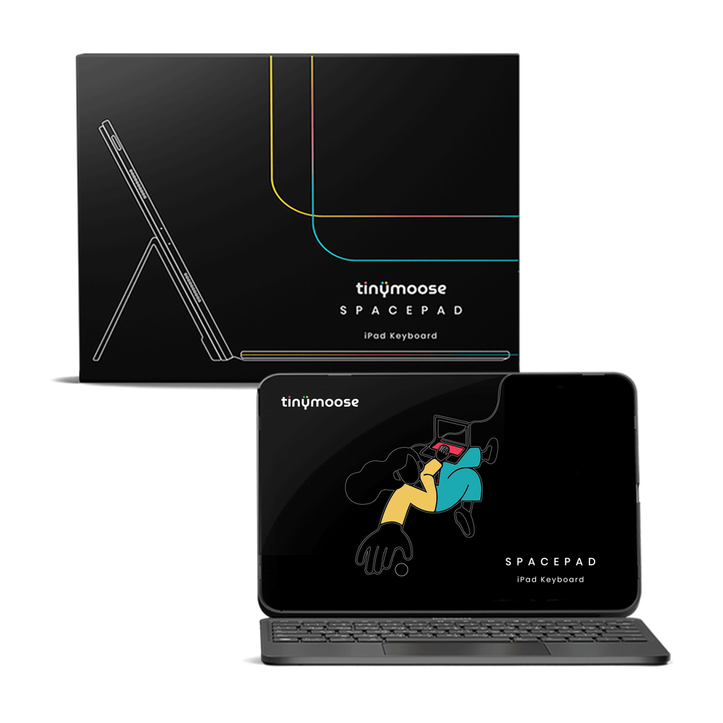 SpacePad iPad Keyboard - Black - (iPad Air 13 / Pro 12.9)