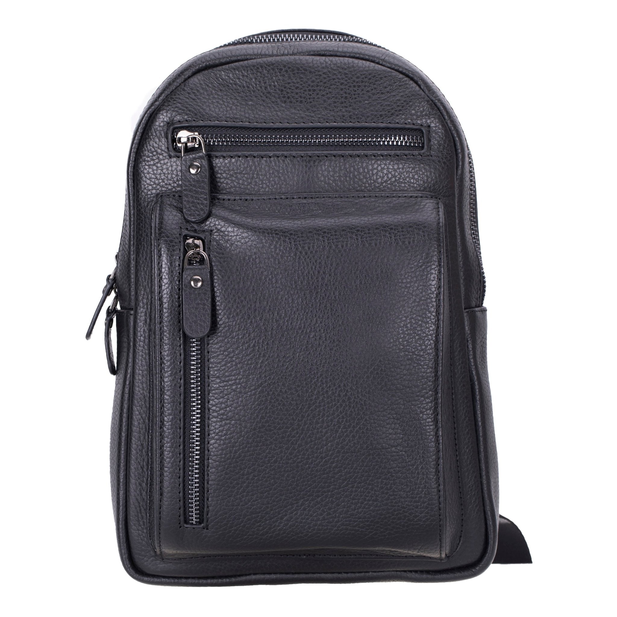 Athens Unisex Leather Cross Bag