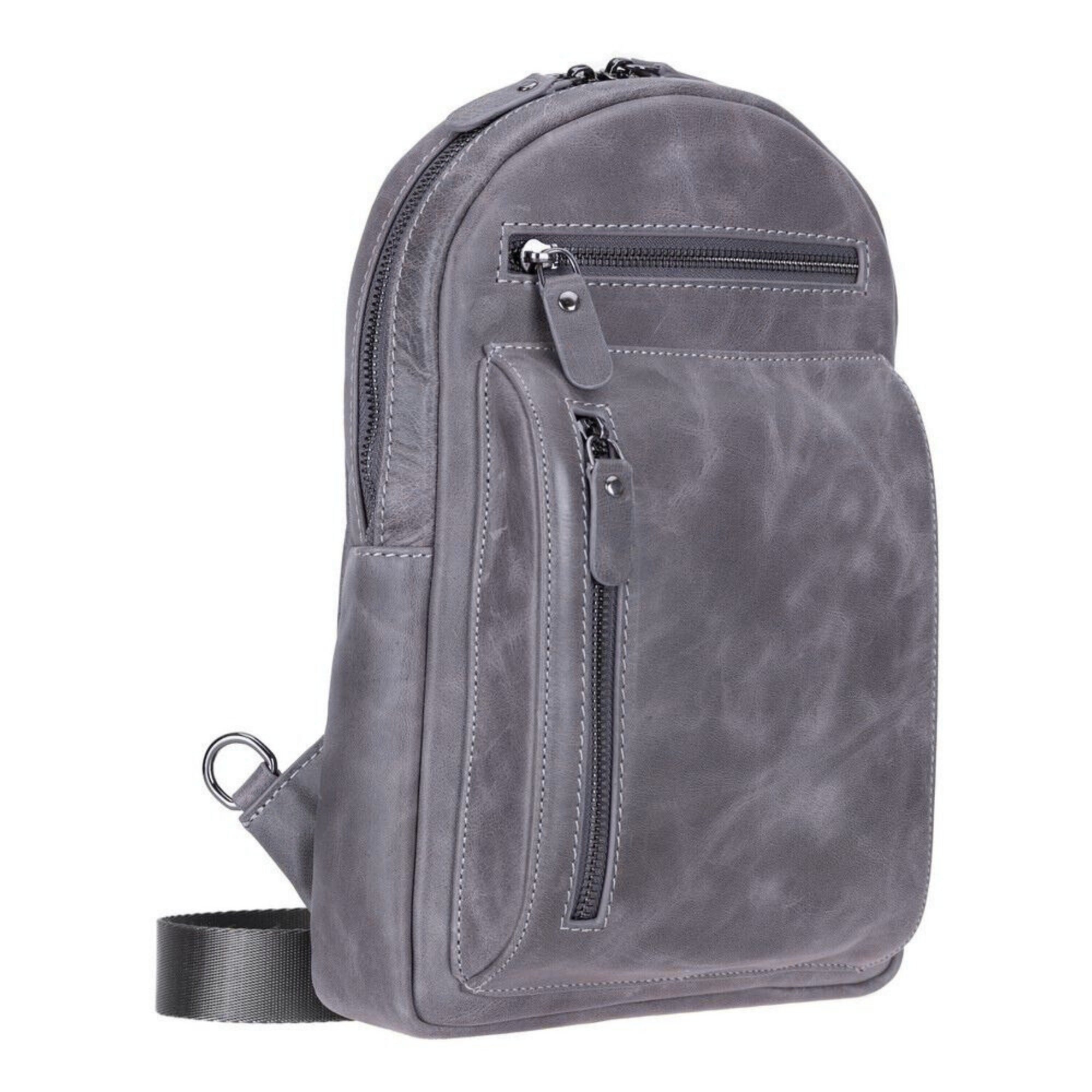 Athens Unisex Leather Cross Bag