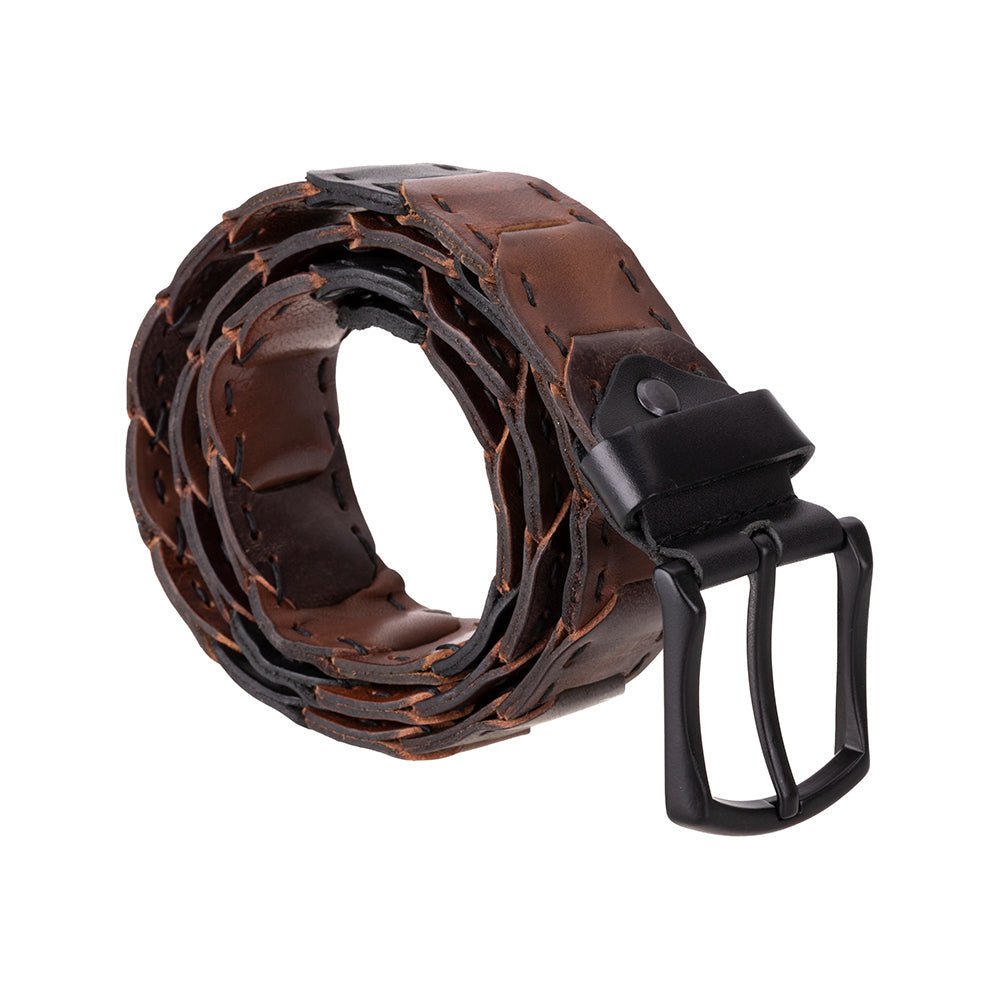 Bessemer Braided Leather Belt for Men