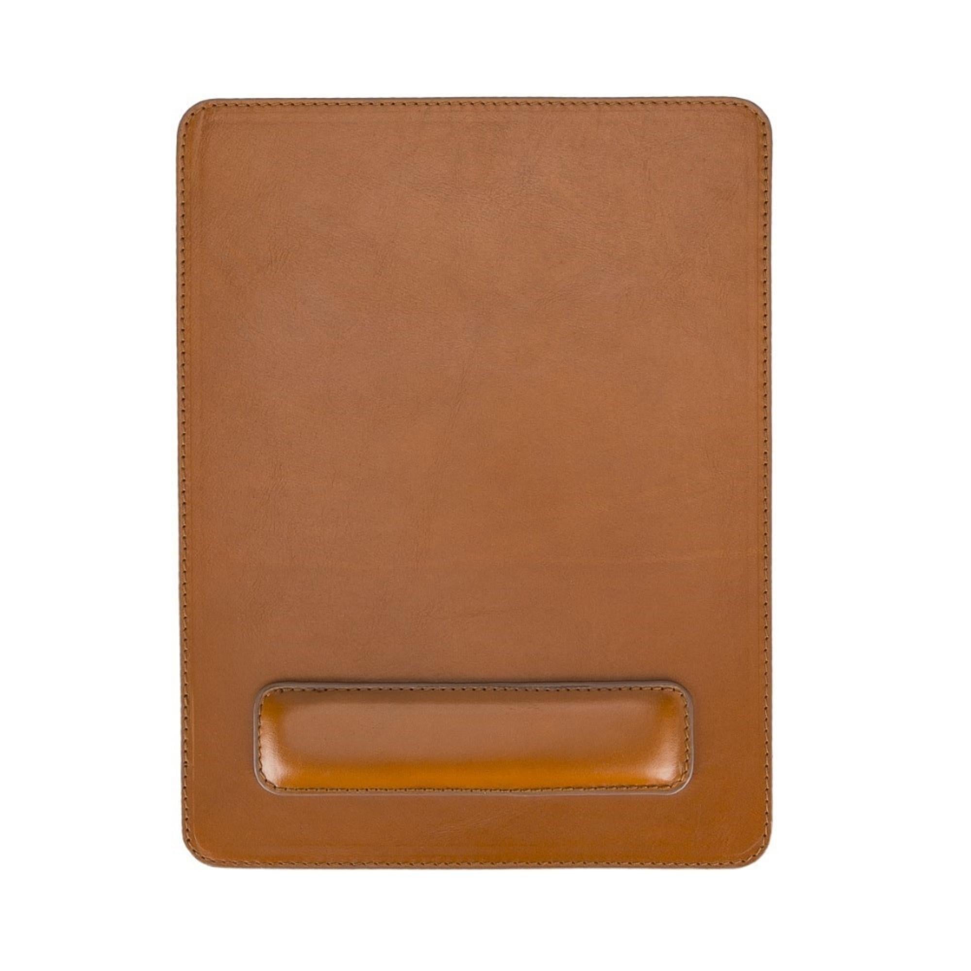 Boulder Full-Grain Leather Mouse Pad with Hand Support